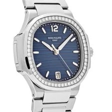 Patek Philippe Nautilus 7118/1200A-001 '' Blue Dial Diamond Bezel 4