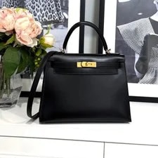Hermès — Hermes Kelly 28 Calf New Hardware 200969 — Handbag — resale