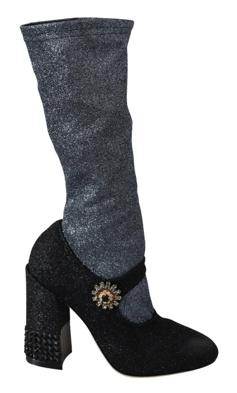 Dolce & Gabbana — Dolce & Gabbana Mary Janes Booties — Designer Shoe — resale