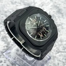 2025 Bell & Ross BR 05 Skeleton Black Lum Ceramic L.E. 41MM + 2 Extra Straps! 2