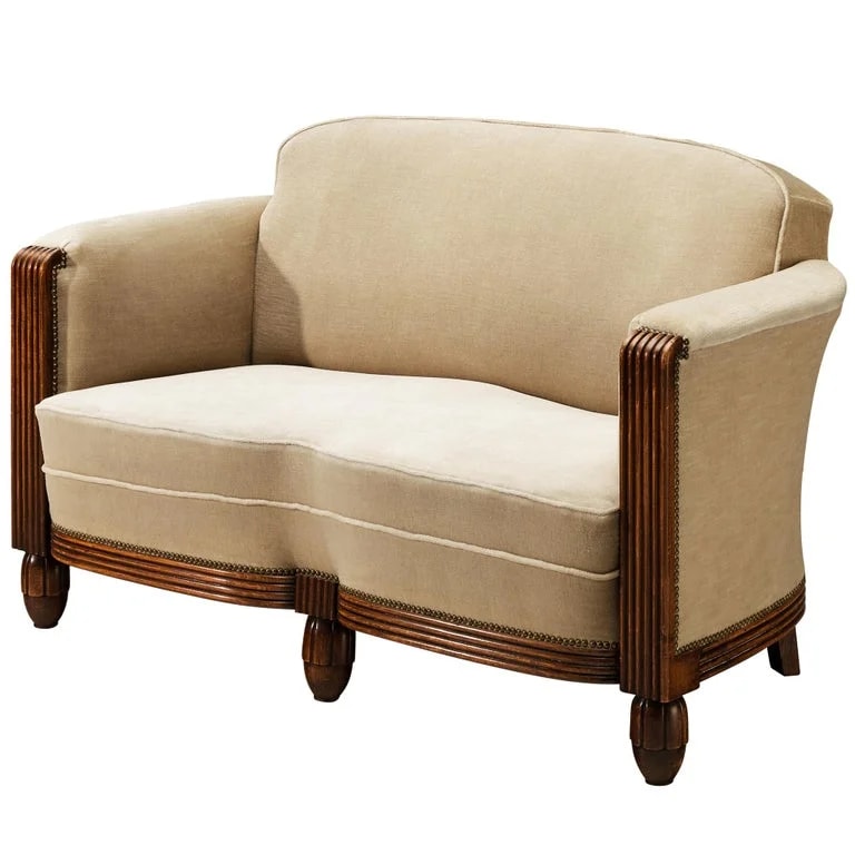 1930s Art Deco in and Carved Fluted Feet — Furniture — resale