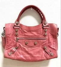 Balenciaga — Balenciaga Giant City Soft & Studs w/Mirror — Handbag — resale