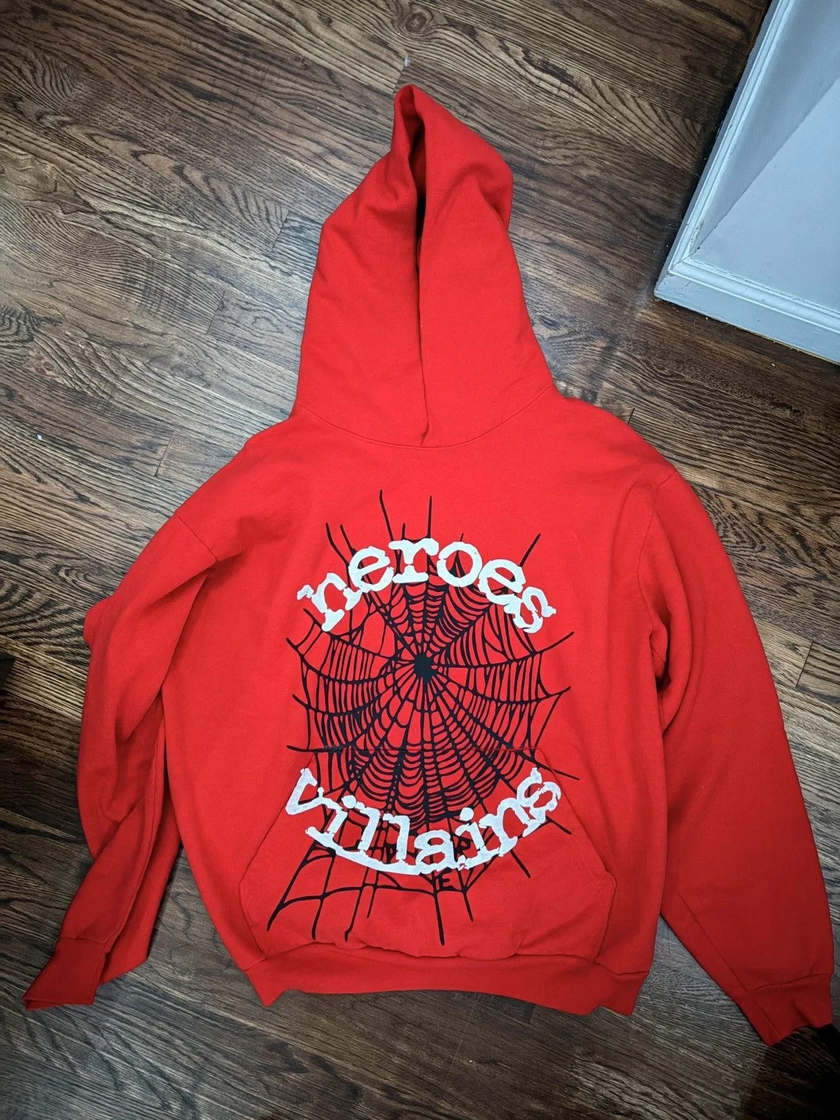 Sp5der — Sp5der X Heroes and Villains Hoodie. — streetwear — resale