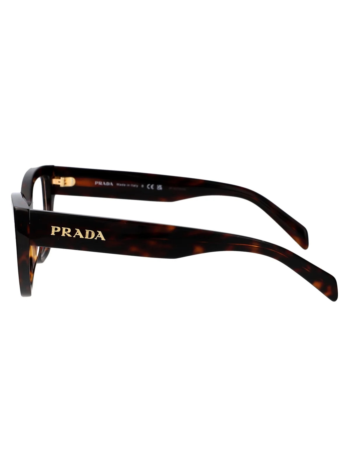Prada 0pr Tortoiseshell Acetate Cat-Eye Sunglasses — 3