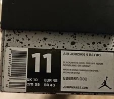 Air Jordan 4 Retro Alternate 89 308497-106 4