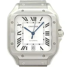 Cartier — Cartier Santos de WSSA0018 Automatic Silver Dial Stainless Steel — Watch — resale