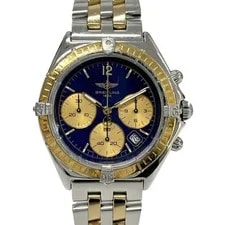 Breitling — Breitling D55047 Wind Rider Chrono Sextant Quartz K18YG SS Combination Wom — Watch — resale
