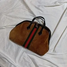Gucci — Gucci Marmont Ophidia Sherry Line Ziplock — Handbag — resale