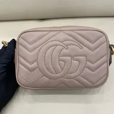 Auth Gucci GG Marmont Mini Camera 18cm Crossbody 3