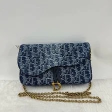 Dior Saddle Metal D Pendant Good Condition 2