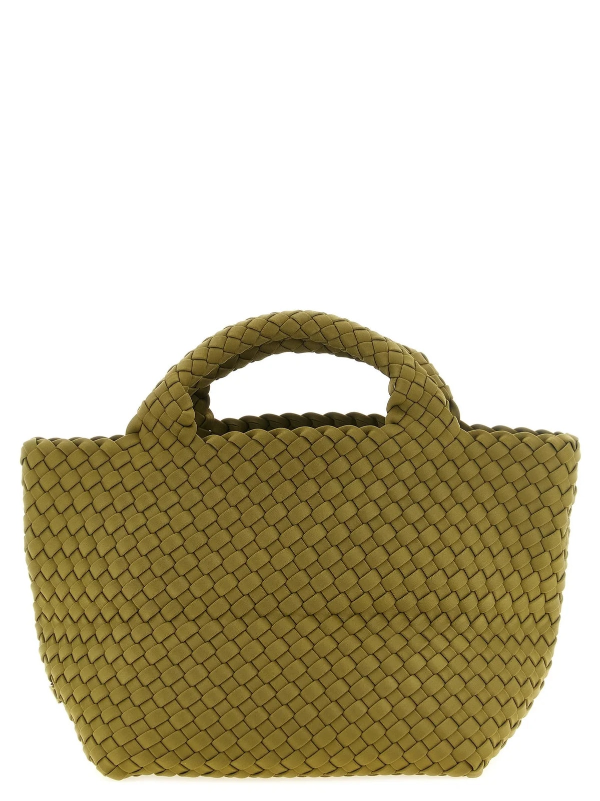 Naghedi — Naghedi Hand-Woven Neoprene Top Handle — — Handbag — resale