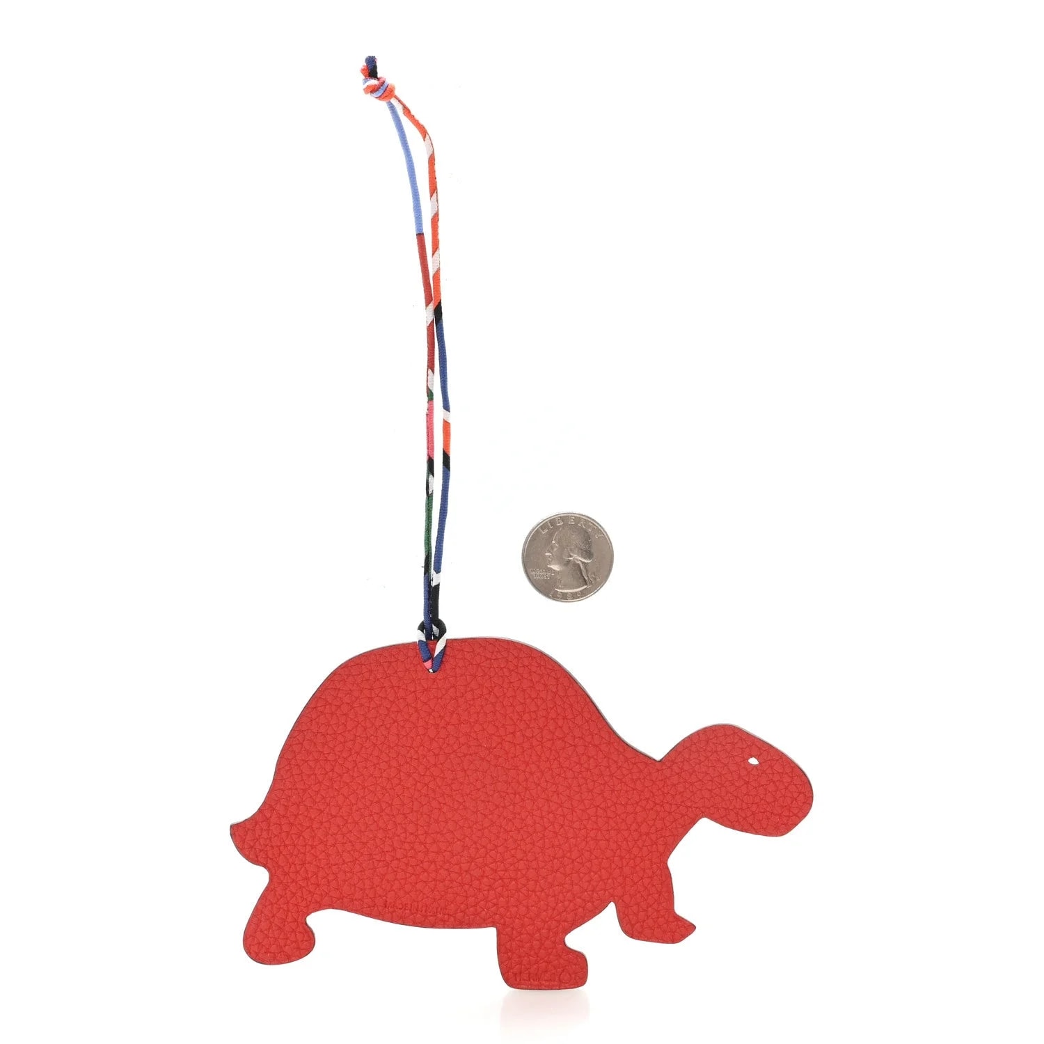Petit H Turtle Bag Charm Casaque Malachite 2