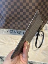 Authentic Louis Vuitton Neverfull Mm/gm Pochette Wristlet 3