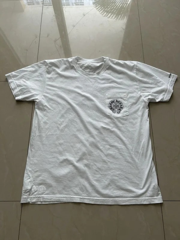 Chrome Hearts — Hearts Horse Shoe Pocket Tee — streetwear — resale
