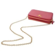 Prada Chain Wallet 1DH010 LeatherLeather #WB4602 3