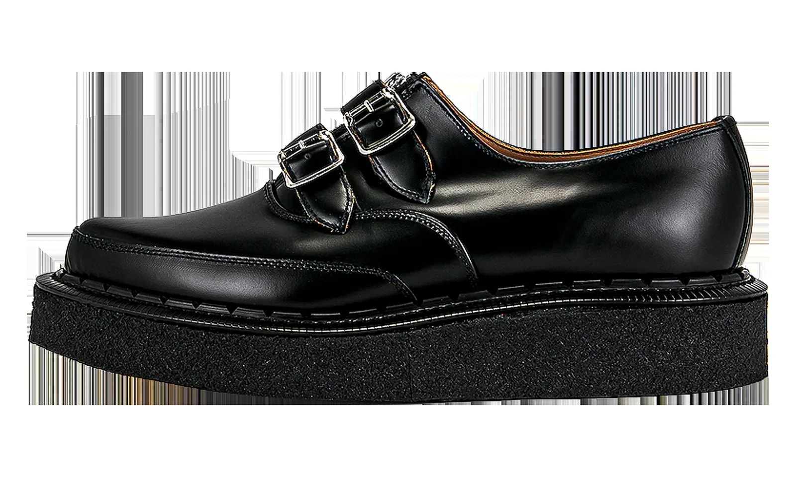 George Cox Zip Belt Double Strap Creeper " " PZ K113 001 3