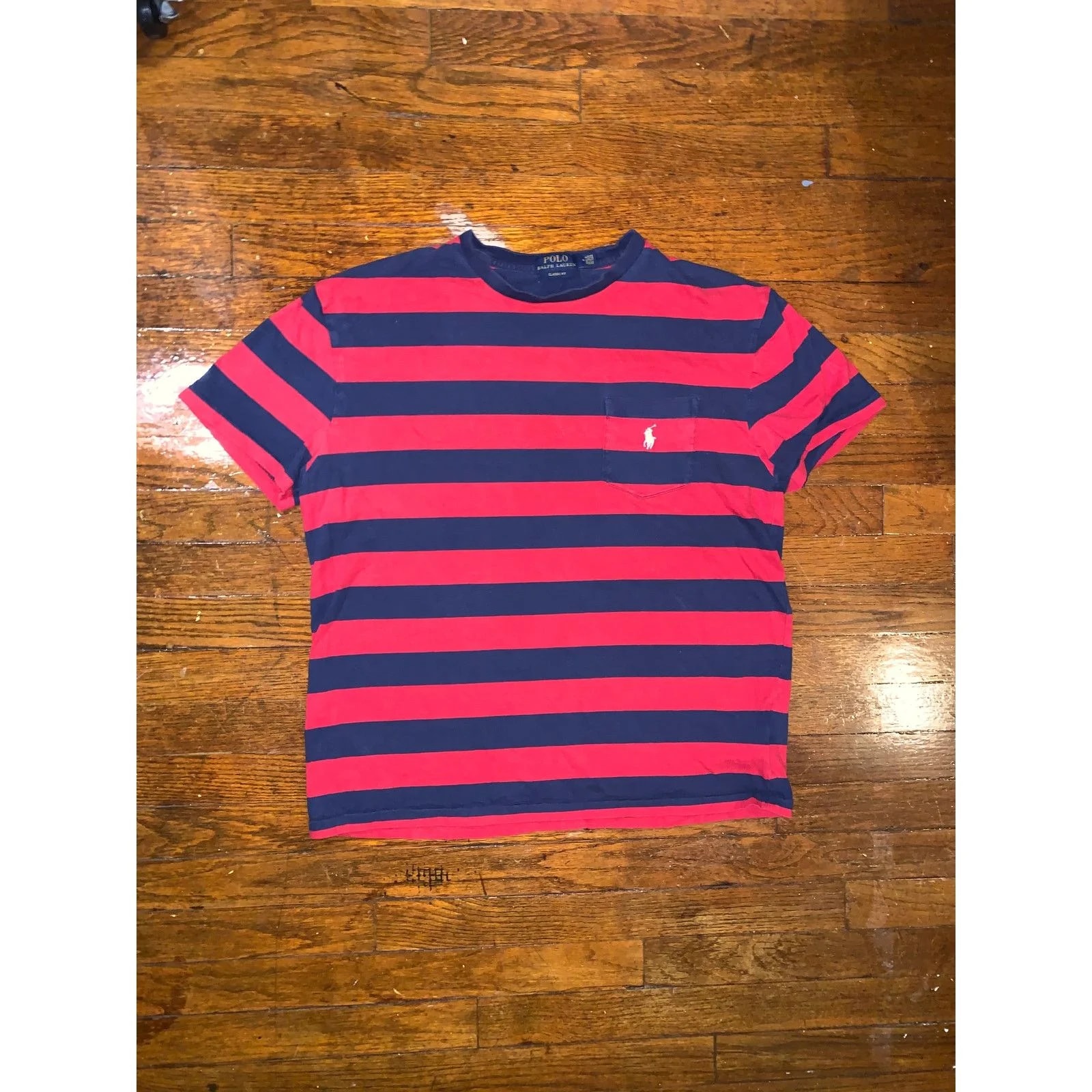 Polo Ralph Lauren — Polo Ralph Lauren Triple Pocket Tee Stripe M — streetwear — resale
