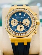 Audemars Piguet — Audemars Piguet Royal Oak Offshore Lady 37 26231BA.ZZ.D027CA.01 Factory Diamond — Watch — resale