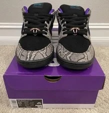 Nike SB Dunk Low Pro Dashawn Jordan Size 9.5 IB6208-200 Copperhead New in Box 2