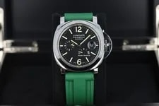 Panerai — Officine Panerai Luminor Power Reserve PAM00090, Black Dial, Limited 3000 Steel — Watch — resale