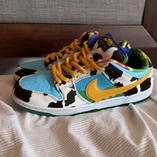 Nike SB — Nike SB Dunk Low Ben & Jerry’s Chunky Dunky Cow Print Low Top — Sneaker — resale