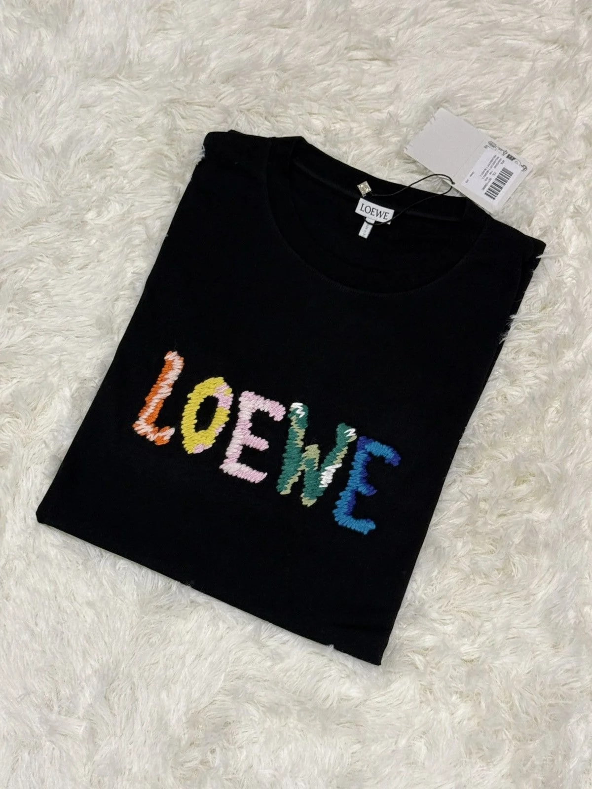 Loewe — Loewe Embroidered Relaxed Fit T Shirt — streetwear — resale