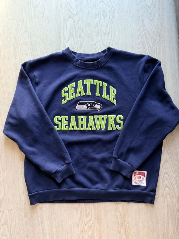 Lululemon — Lululemon Seattle Seahawks Steady State Crewneck Sweatshirt — streetwear — resale