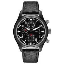 IWC Pilot's Chronograph Top Gun Ceramic Black Dial IW378901 2