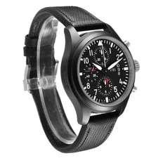 IWC Pilot's Chronograph Top Gun Ceramic Black Dial IW378901 3