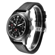 IWC Pilot's Chronograph Top Gun Ceramic Black Dial IW378901 4