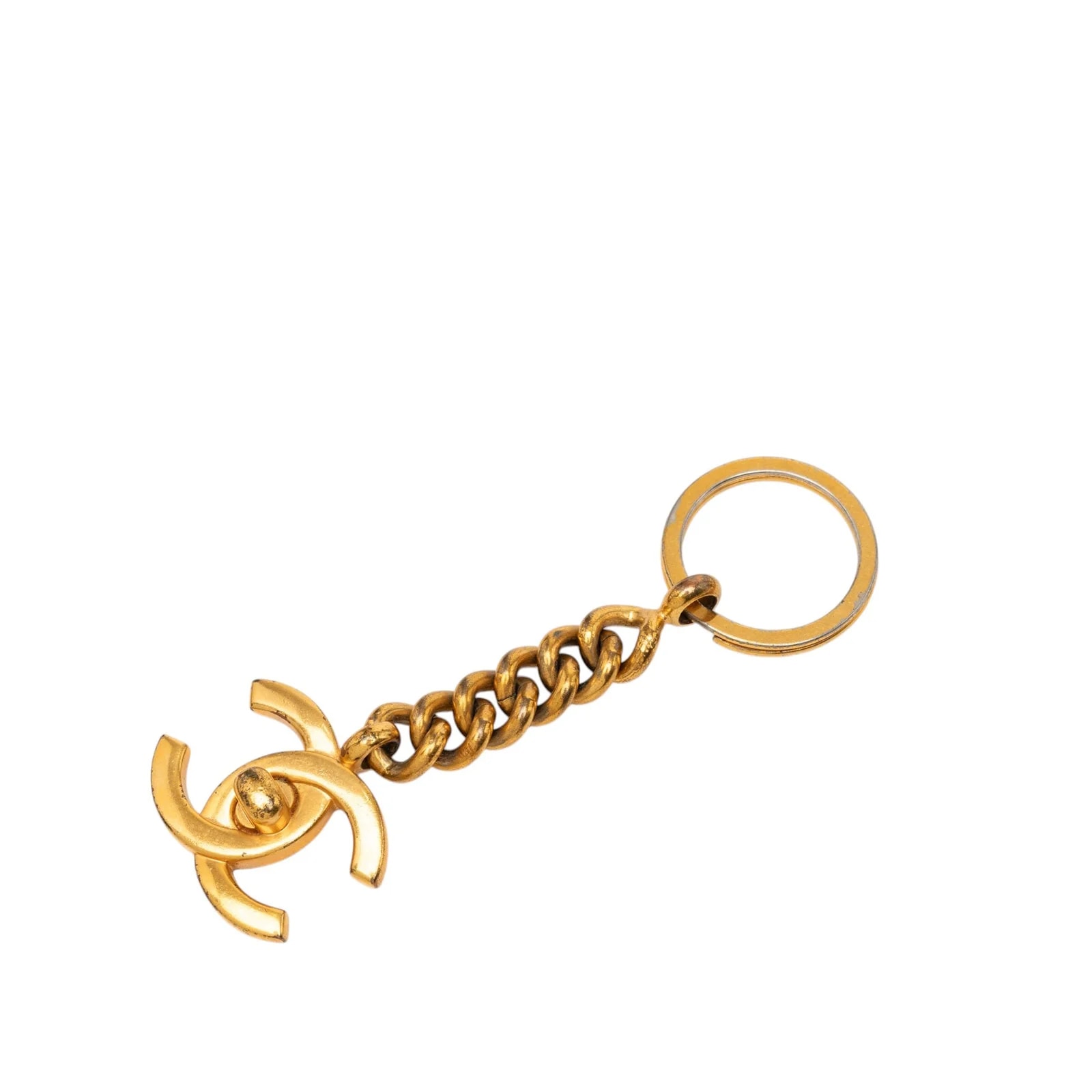 Chanel — CC Turnlock Key Chain — Accessory — resale