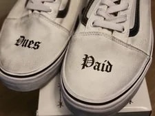 Vans X Travis Barker Dues Paid Old Skool Size 13 N NEW IN Hand 3