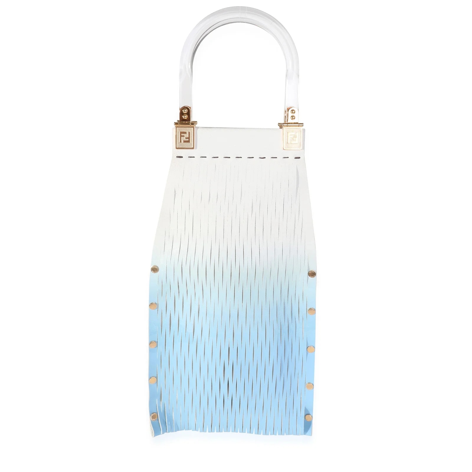 Fendi — Fendi Laser Cut & Sunny Top Handle ; — Handbag — resale