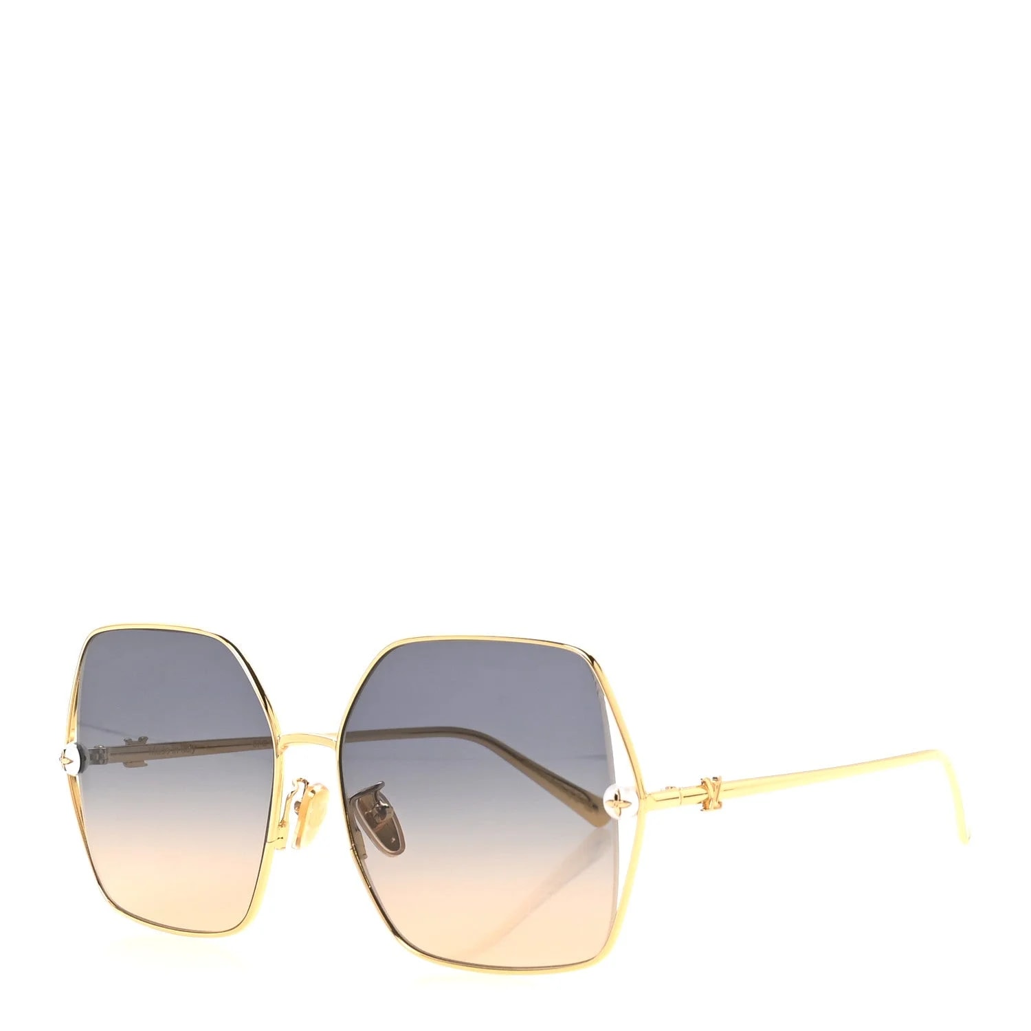 Louis Vuitton — Metal Twirl Square Z2994U Sunglasses — Accessory — resale