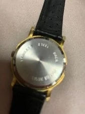 Cartier Quartz Gold/Black Mast Line With Belt Problem 2