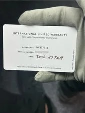 IWC Pilot Chronograph 43mm 2018 Box and Papers 3