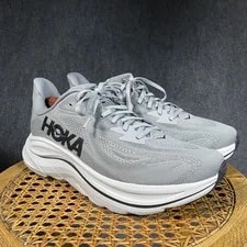 Hoka One Clifton 10 Running Shoes 10 D Gym Run Excellent 4