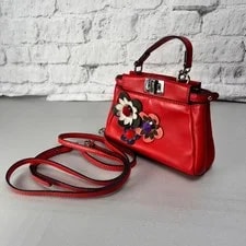 Fendi — Fendi Peekaboo Flower — Handbag — resale