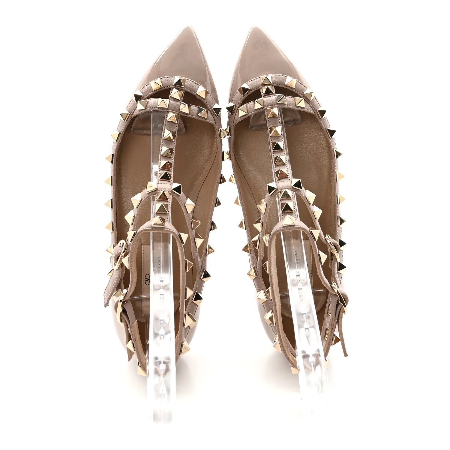 Rockstud Cage Ballerina 35 Poudre 2