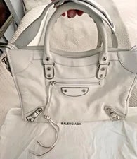 Balenciaga Classic Metallic Edge City Two Way , 100% Auth 3