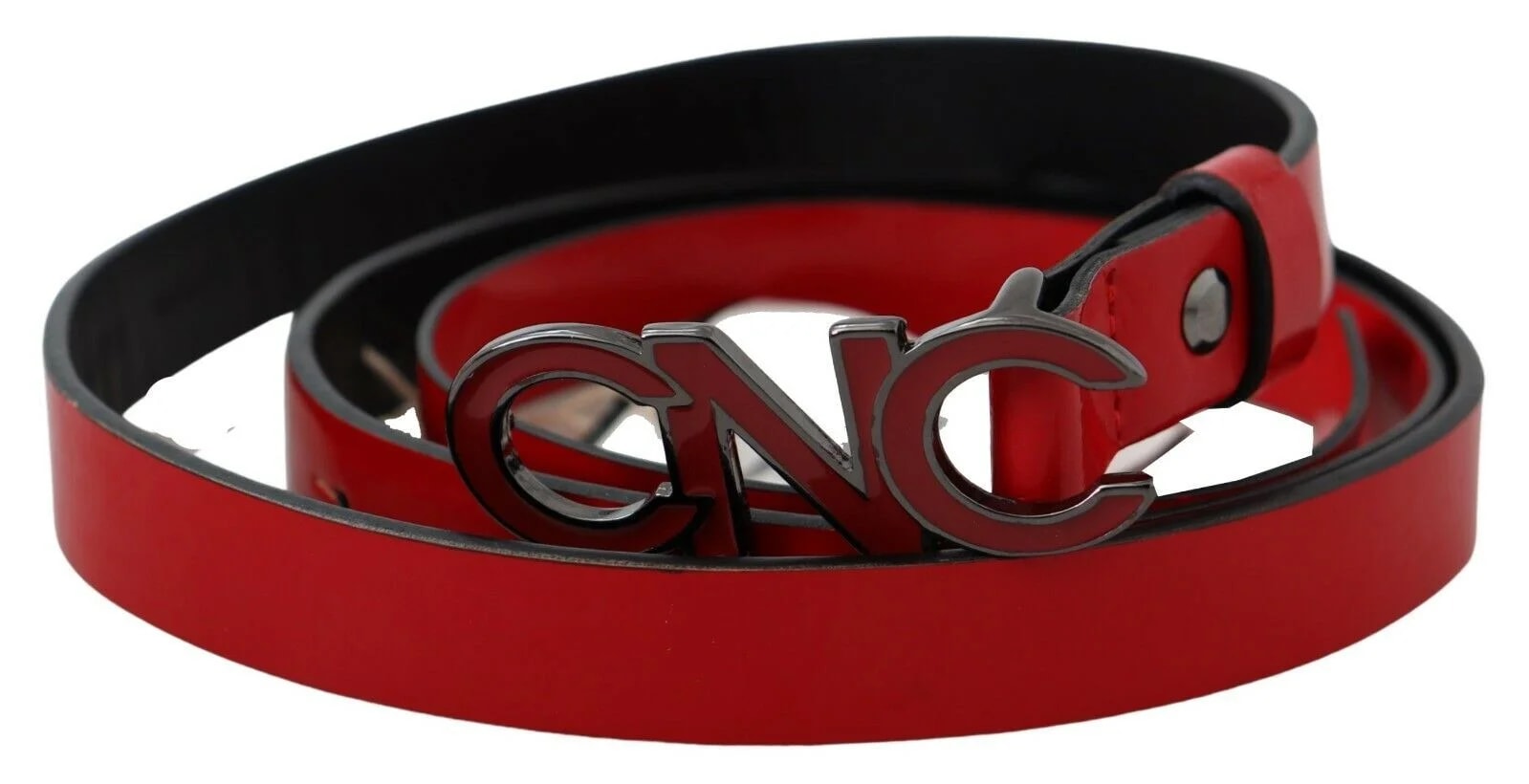 Costume National Reversible Logo Buckle Belt 3
