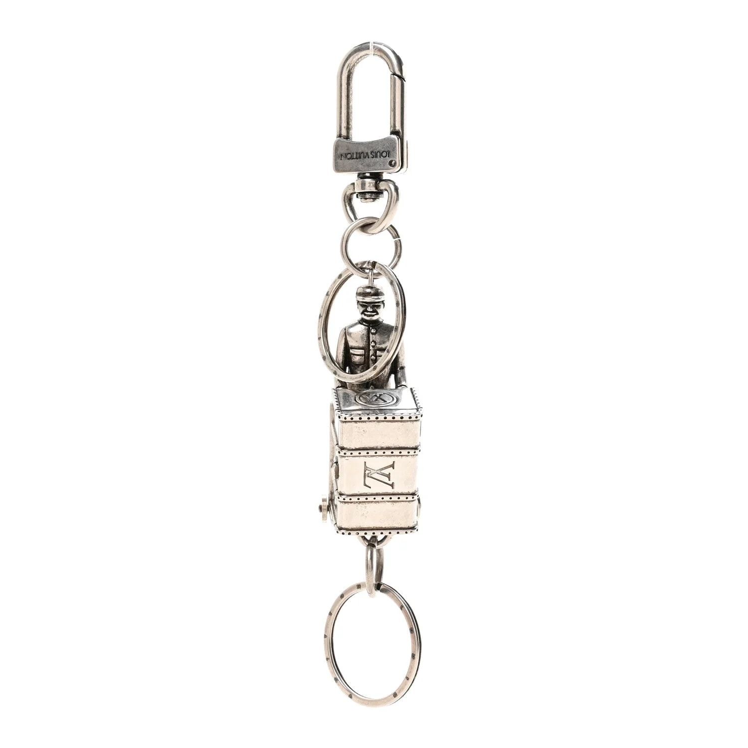 Louis Vuitton — Palladium Porter Valet Key Holder — Accessory — resale