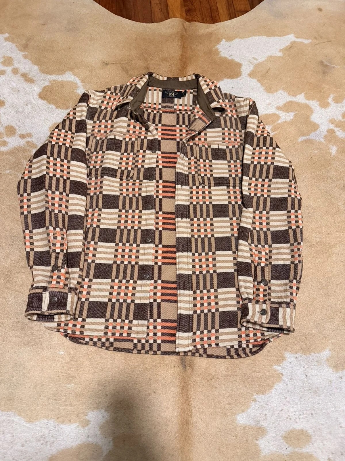 Ralph Lauren — RRL Ralph Lauren Flannel Plaid Shirt — streetwear — resale