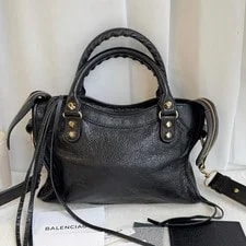 Balenciaga Classic City Mini Fringe Studded - Excellent #L4H0WB 2
