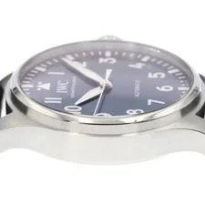 IWC Schaffhausen BIG Pilot IW329303 43mm SS Leather Navy Automatic Date #C096 4