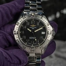 Breitling Colt A17305 38mm Steel Bracelet Patina Automatic 1-Year Warranty 3