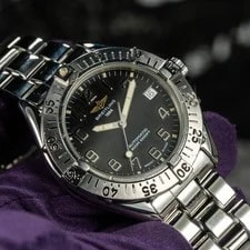 Breitling Colt A17305 38mm Steel Bracelet Patina Automatic 1-Year Warranty 4