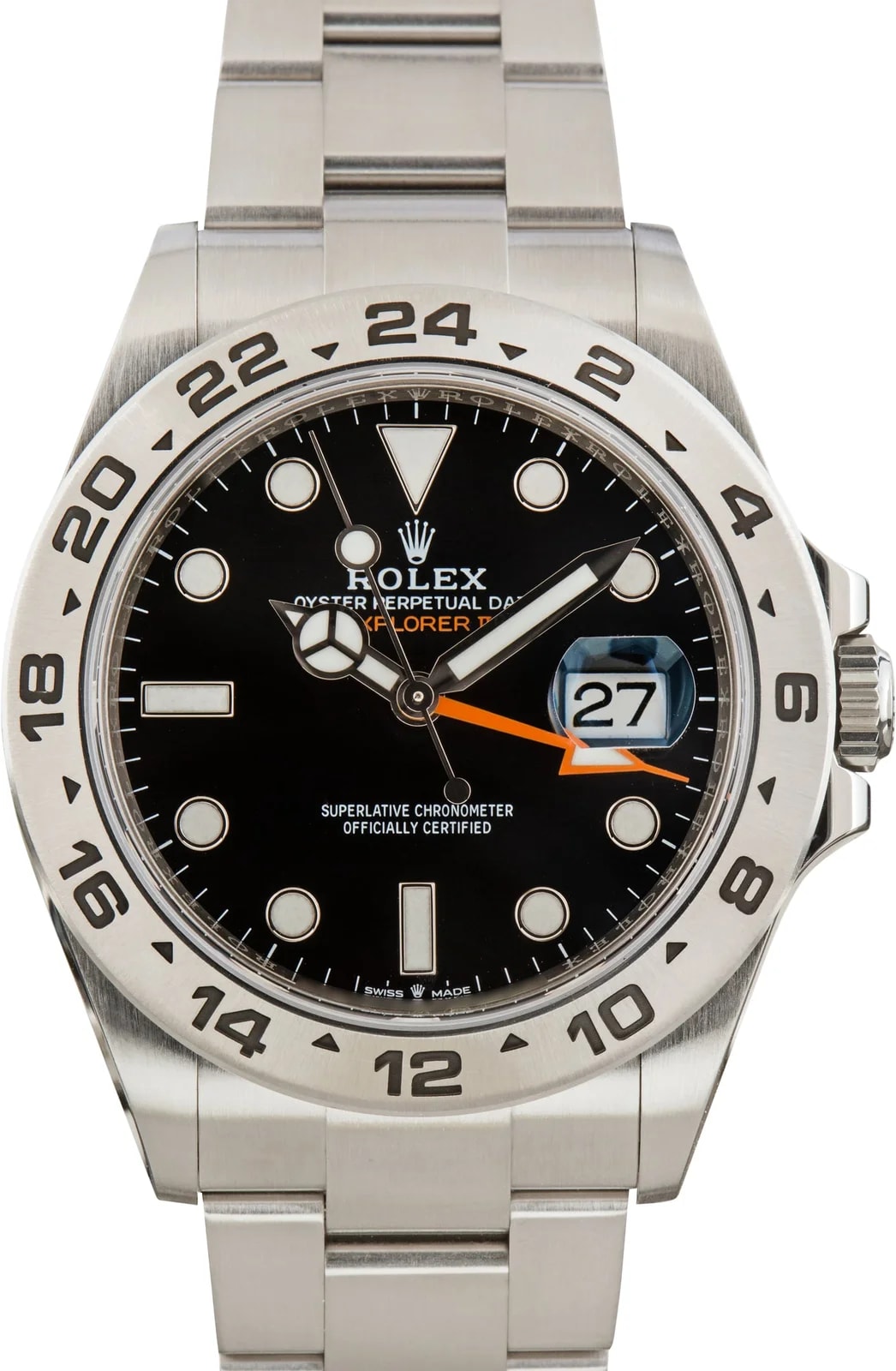 Stainless Steel Rolex Explorer II Ref 226570 Black Dial 4