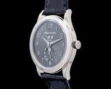Patek Philippe 5396G-014 Complications Annual Calendar 18K WG Gray Arabic Dial 3