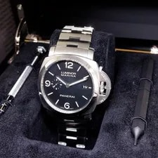 Panerai 44mm Black Auto Luminor Marina Bracelet PAM328 PAM00328 (Full Set-2011) 3